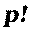 p