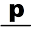 p