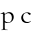 p