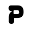 p