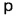 p
