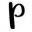 p
