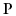 p