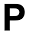 p