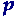 p