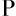 p
