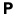 p