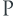 p