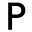 p