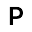 p