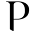 p