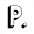 p