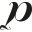 p
