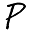 p