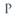 p