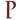 p