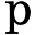 p