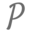 p