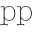 p