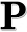 p