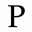 p