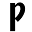 p
