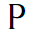p