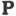 p
