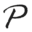 p