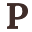 p