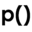 p