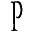 p