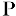 p