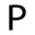 p