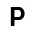 p