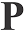 p