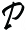 p