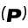 p