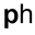 p