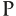 p
