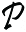 p