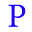 p