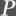 p