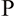 p