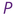 p