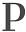 p
