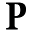 p