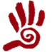 Red Spiral Hand